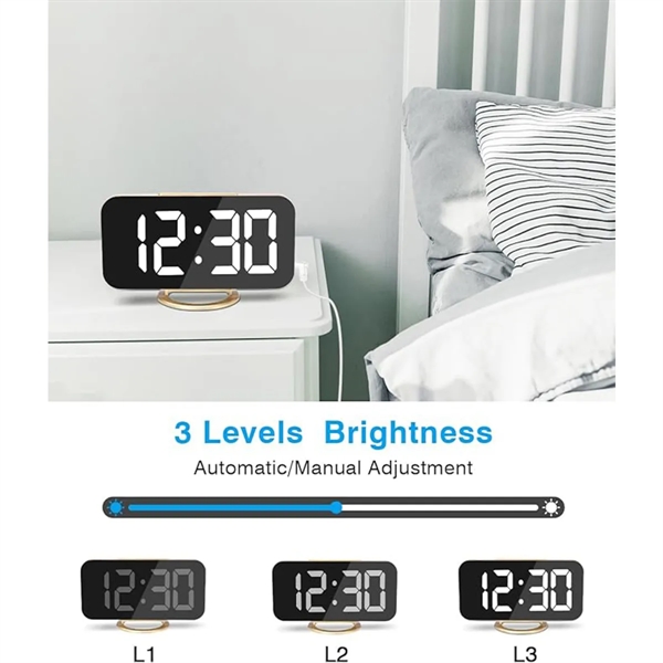 Digital Alarm Cloc - Digital Alarm Cloc - Image 1 of 6