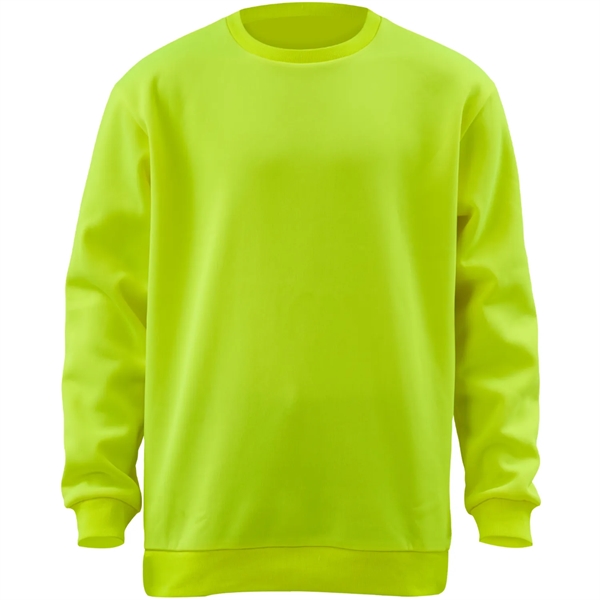 High Viz Safety Workwear Non-ANSI Sweatshirt - High Viz Safety Workwear Non-ANSI Sweatshirt - Image 1 of 8