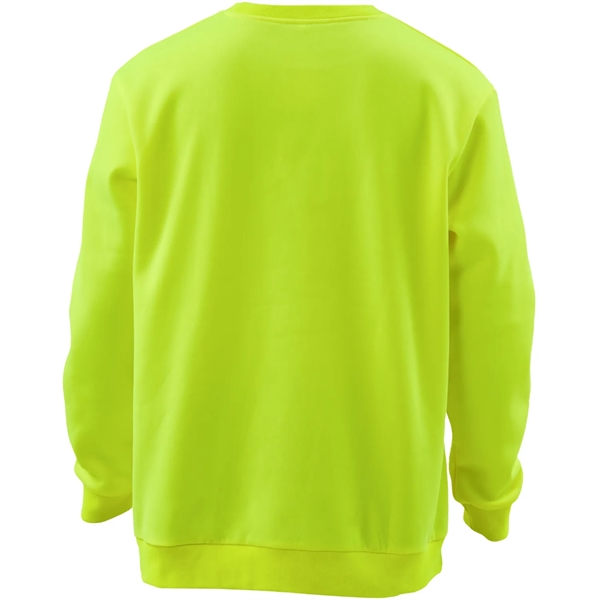 High Viz Safety Workwear Non-ANSI Sweatshirt - High Viz Safety Workwear Non-ANSI Sweatshirt - Image 3 of 8