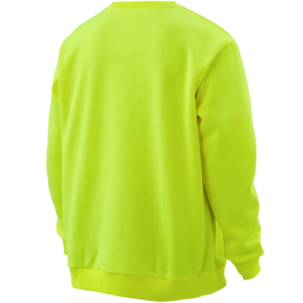 High Viz Safety Workwear Non-ANSI Sweatshirt - High Viz Safety Workwear Non-ANSI Sweatshirt - Image 4 of 8