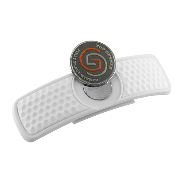 SNAPS Golf Hat Strap Clip w/ Ball Marker - SNAPS Golf Hat Strap Clip w/ Ball Marker - Image 4 of 18