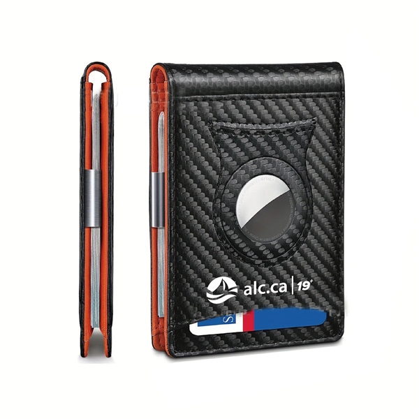 RFID Wallet w/ Apple Tracker holder - RFID Wallet w/ Apple Tracker holder - Image 0 of 6