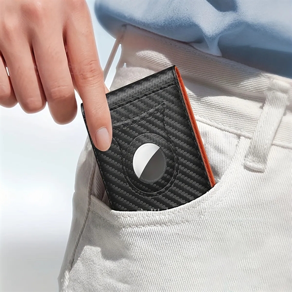 RFID Wallet w/ Apple Tracker holder - RFID Wallet w/ Apple Tracker holder - Image 1 of 6