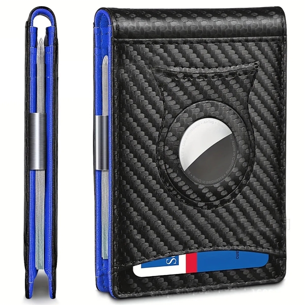 RFID Wallet w/ Apple Tracker holder - RFID Wallet w/ Apple Tracker holder - Image 5 of 6