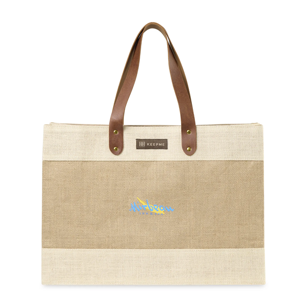 Out of the Woods® Jute Market Tote - Out of the Woods® Jute Market Tote - Image 0 of 9
