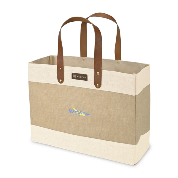 Out of the Woods® Jute Market Tote - Out of the Woods® Jute Market Tote - Image 2 of 9