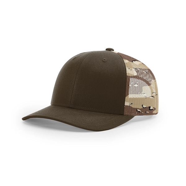 Richardson Printed Mesh Trucker Hat - Richardson Printed Mesh Trucker Hat - Image 6 of 15