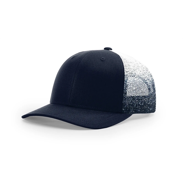 Richardson Printed Mesh Trucker Hat - Richardson Printed Mesh Trucker Hat - Image 12 of 15