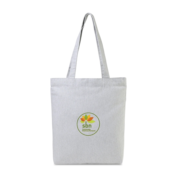 AWARE™ Recycled Cotton Gusset Bottom Tote - AWARE™ Recycled Cotton Gusset Bottom Tote - Image 10 of 12