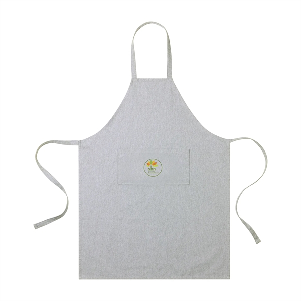 AWARE™ Recycled Cotton Bib Front Apron With Pocket - AWARE™ Recycled Cotton Bib Front Apron With Pocket - Image 3 of 5