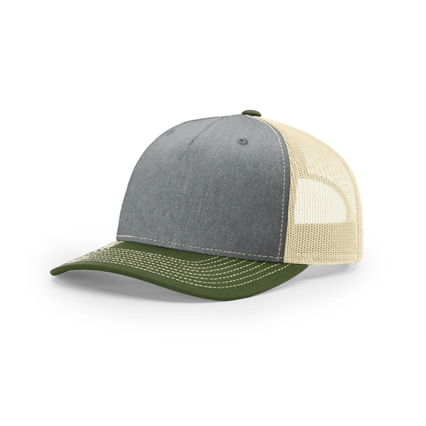 Richardson Five Panel Trucker Hat - Richardson Five Panel Trucker Hat - Image 15 of 21
