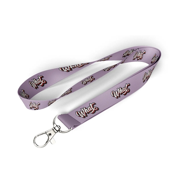 1 inch Full Color Lanyard-A - 1 inch Full Color Lanyard-A - Image 1 of 2