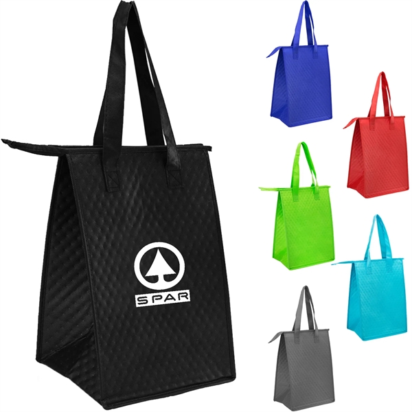 Non-Woven Lunch Cooler Tote Bag (9" x 13" x 6.5") - Non-Woven Lunch Cooler Tote Bag (9" x 13" x 6.5") - Image 14 of 14