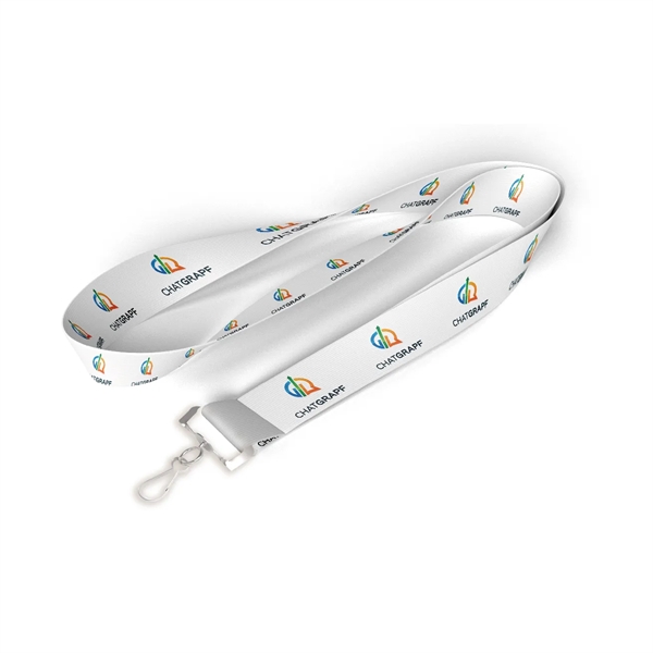 Custom Dye Sublimated Full Color Lanyard-A - Custom Dye Sublimated Full Color Lanyard-A - Image 1 of 3