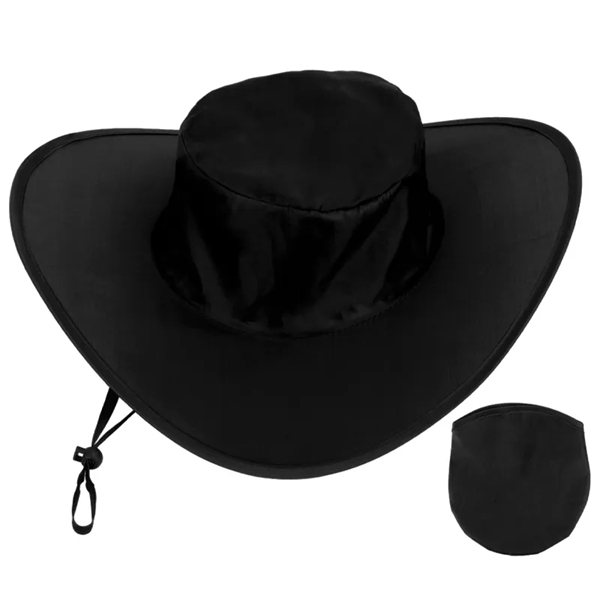 Foldable Cowboy Hat - Foldable Cowboy Hat - Image 4 of 11