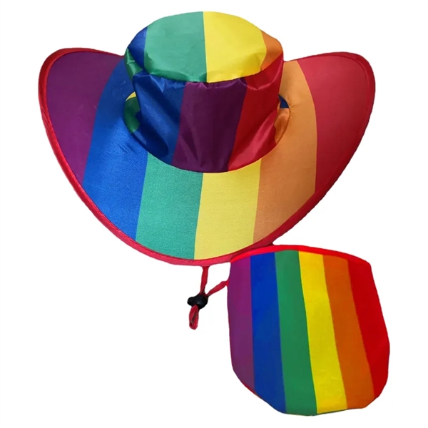 Foldable Cowboy Hat - Foldable Cowboy Hat - Image 8 of 11