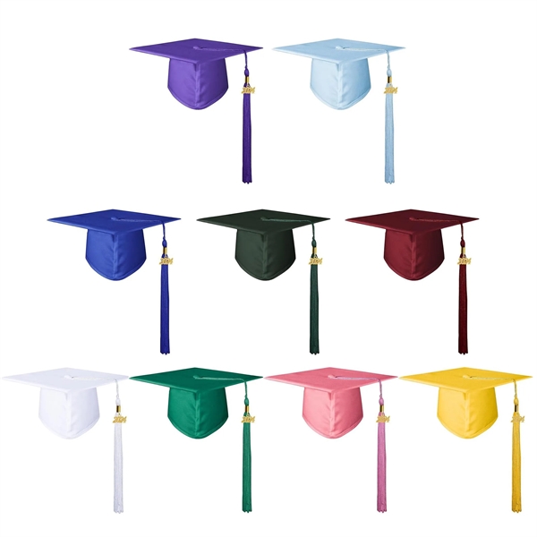 Unisex Adult Graduation Cap With Tassel - Unisex Adult Graduation Cap With Tassel - Image 4 of 4
