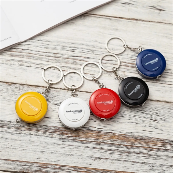 Portable Mini Tool Keychain Double Scales Tape Measure - Portable Mini Tool Keychain Double Scales Tape Measure - Image 2 of 5