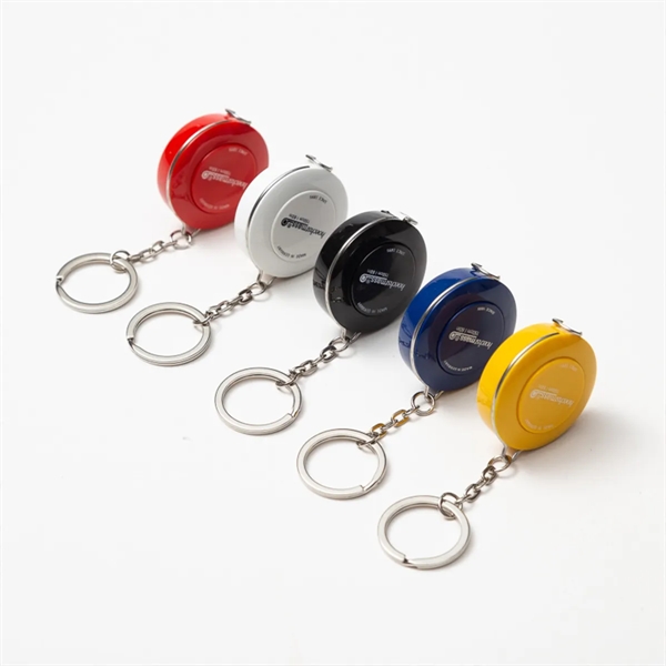 Portable Mini Tool Keychain Double Scales Tape Measure - Portable Mini Tool Keychain Double Scales Tape Measure - Image 5 of 5