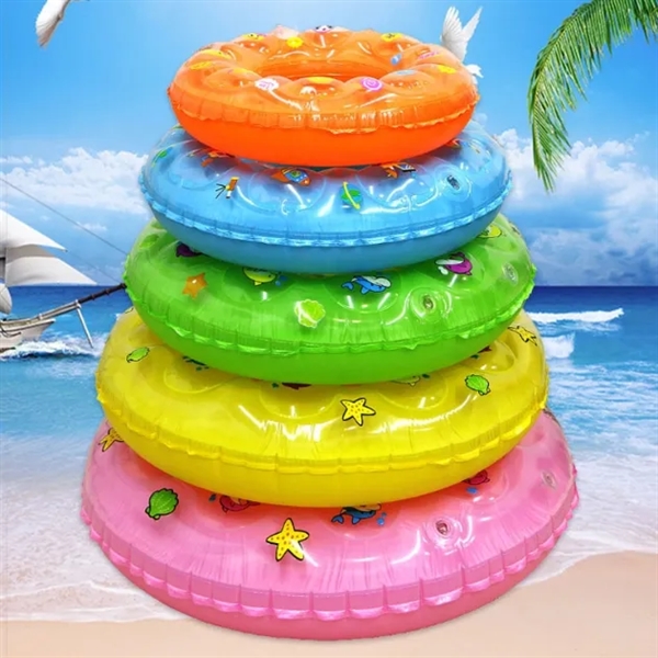 Thickened Inflatable Eco-PVC Pool floats/swim rings for kids - Thickened Inflatable Eco-PVC Pool floats/swim rings for kids - Image 1 of 3