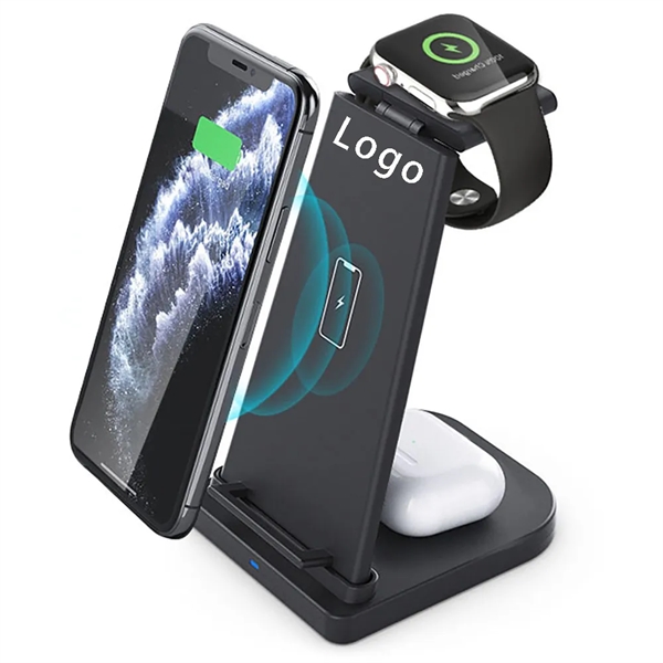 3- in-1 Wireless Charging Station - 3- in-1 Wireless Charging Station - Image 0 of 2