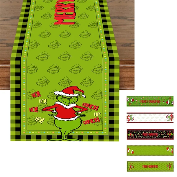 Decoration Table Runner Flag Cover Rectangle Tablecloth - Decoration Table Runner Flag Cover Rectangle Tablecloth - Image 0 of 5