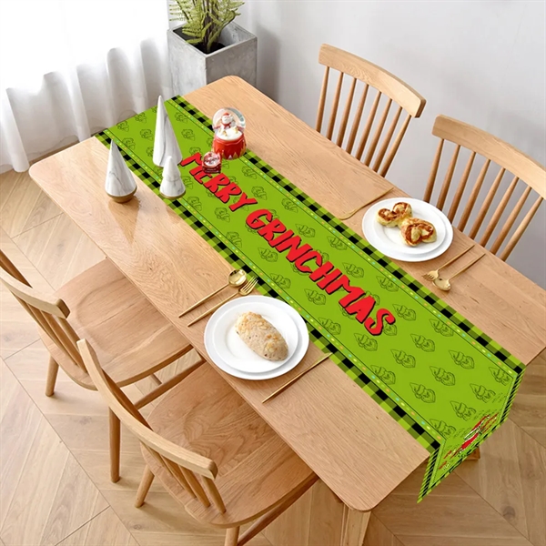 Decoration Table Runner Flag Cover Rectangle Tablecloth - Decoration Table Runner Flag Cover Rectangle Tablecloth - Image 2 of 5