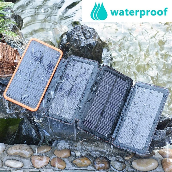 4-Panels Survival Solar Charger Power Bank 20000mAh - 4-Panels Survival Solar Charger Power Bank 20000mAh - Image 5 of 8