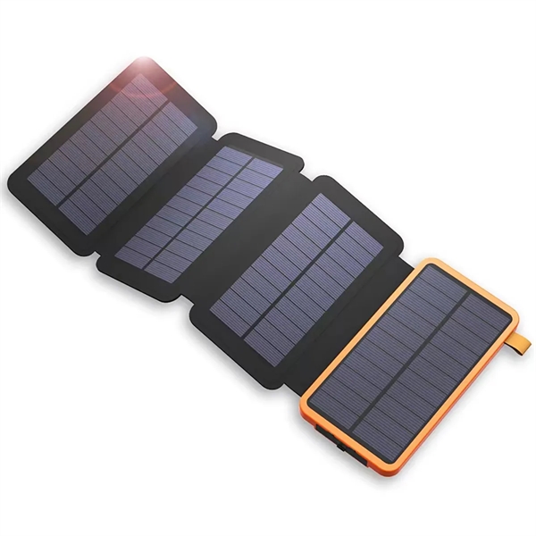 4-Panels Survival Solar Charger Power Bank 20000mAh - 4-Panels Survival Solar Charger Power Bank 20000mAh - Image 6 of 8