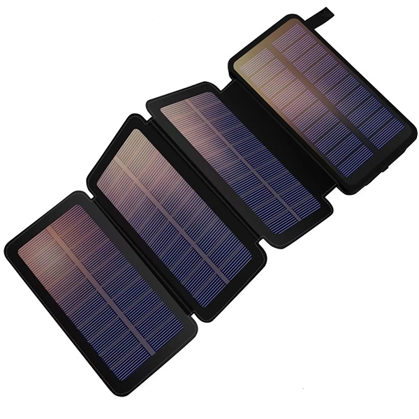 4-Panels Survival Solar Charger Power Bank 20000mAh - 4-Panels Survival Solar Charger Power Bank 20000mAh - Image 7 of 8