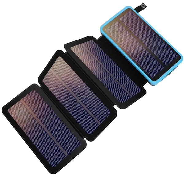 4-Panels Survival Solar Charger Power Bank 20000mAh - 4-Panels Survival Solar Charger Power Bank 20000mAh - Image 8 of 8