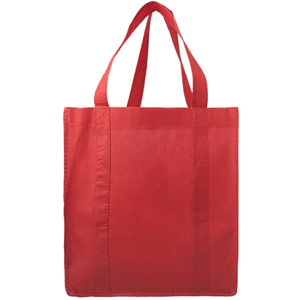 Non-Woven Reusable Gusset Tote Bag USA Decorated (13x10x15) - Non-Woven Reusable Gusset Tote Bag USA Decorated (13x10x15) - Image 13 of 31