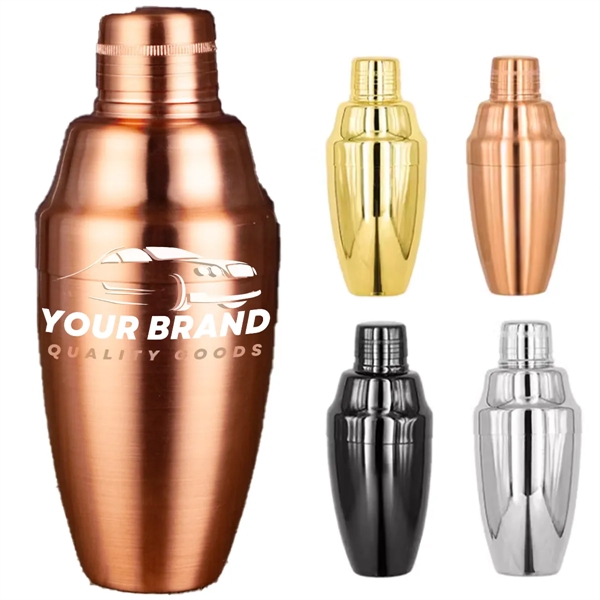 550ml Durable Professional Classic Versatile Cocktail Shaker - 550ml Durable Professional Classic Versatile Cocktail Shaker - Image 0 of 4