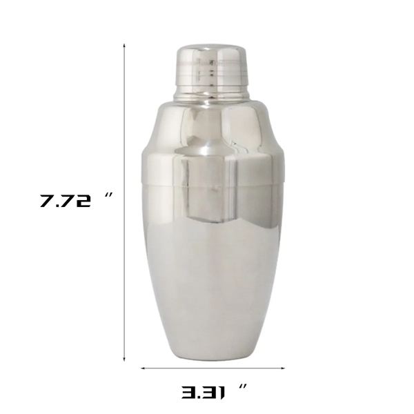 550ml Durable Professional Classic Versatile Cocktail Shaker - 550ml Durable Professional Classic Versatile Cocktail Shaker - Image 1 of 4