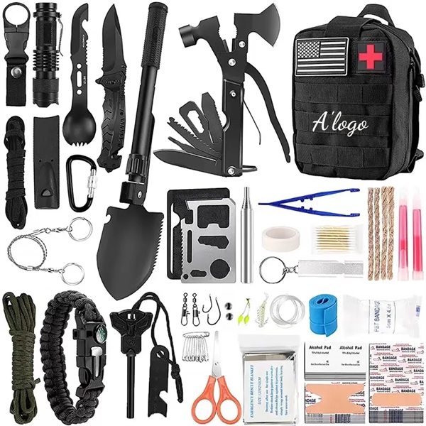 Professional Survival Gear with Molle Pouch - Professional Survival Gear with Molle Pouch - Image 0 of 5