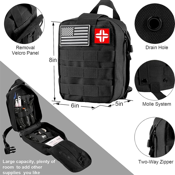 Professional Survival Gear with Molle Pouch - Professional Survival Gear with Molle Pouch - Image 5 of 5