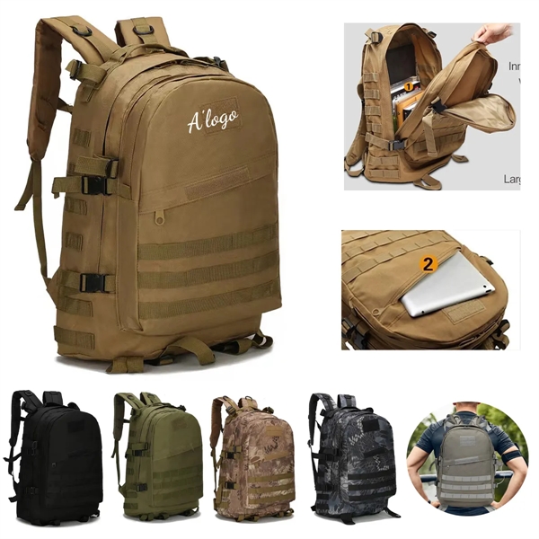 Outdoor Military Tactical Backpack - Outdoor Military Tactical Backpack - Image 0 of 4