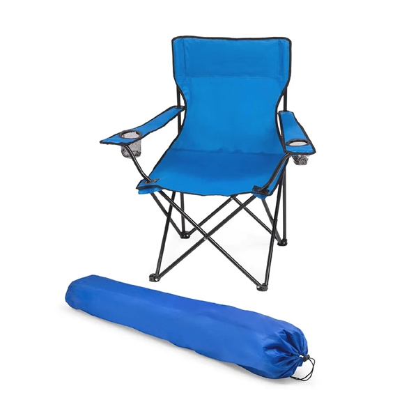Oversized Camping Heavy Duty Folding Chair with Cup Holder - Oversized Camping Heavy Duty Folding Chair with Cup Holder - Image 1 of 1