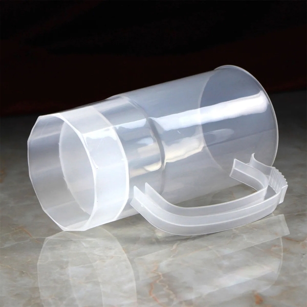 Plastic Beer Cup Stein Mug with Handle - Plastic Beer Cup Stein Mug with Handle - Image 4 of 4