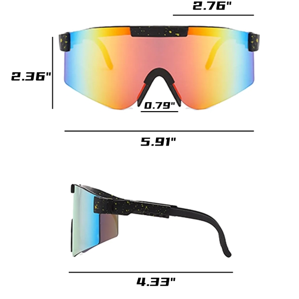 Protection Sports Polarized Sunglasses Cycling Goggles - Protection Sports Polarized Sunglasses Cycling Goggles - Image 1 of 5