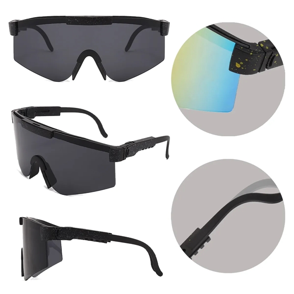 Protection Sports Polarized Sunglasses Cycling Goggles - Protection Sports Polarized Sunglasses Cycling Goggles - Image 2 of 5