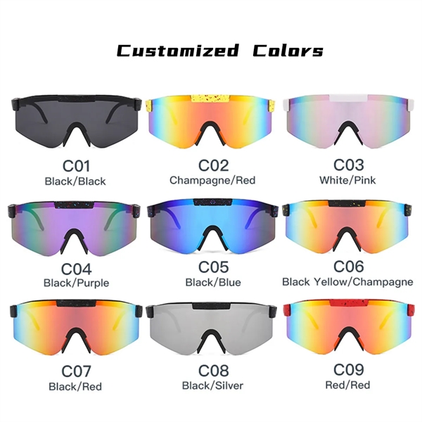 Protection Sports Polarized Sunglasses Cycling Goggles - Protection Sports Polarized Sunglasses Cycling Goggles - Image 3 of 5