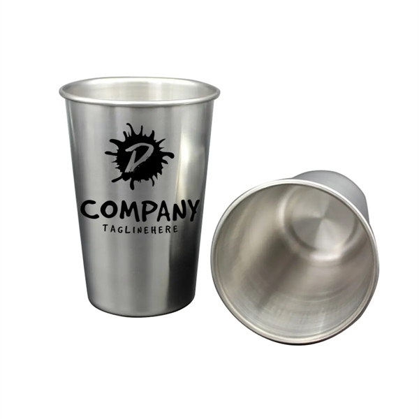 Custom Stainless Steel Cup For Bar Restaurant Camping Mug - Custom Stainless Steel Cup For Bar Restaurant Camping Mug - Image 0 of 5
