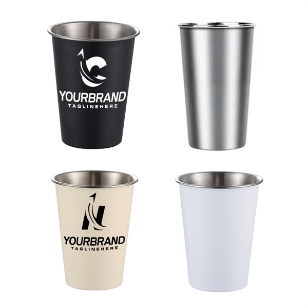 Custom Stainless Steel Cup For Bar Restaurant Camping Mug - Custom Stainless Steel Cup For Bar Restaurant Camping Mug - Image 3 of 5
