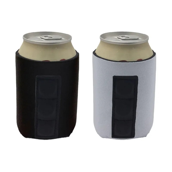 Beer Can Cooler Sleeve with Magnetic Strip - Beer Can Cooler Sleeve with Magnetic Strip - Image 2 of 5
