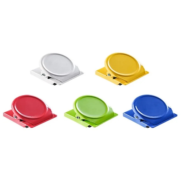 Colorful Metal Magnet Clips - Colorful Metal Magnet Clips - Image 1 of 5