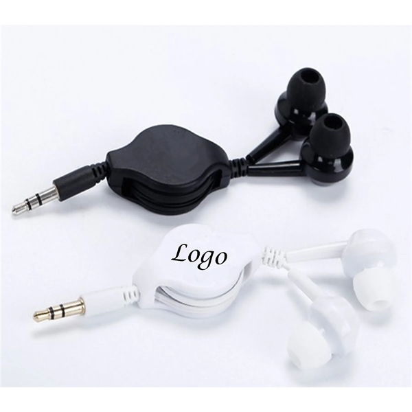 Retractable Phone Earphones - Retractable Phone Earphones - Image 0 of 2