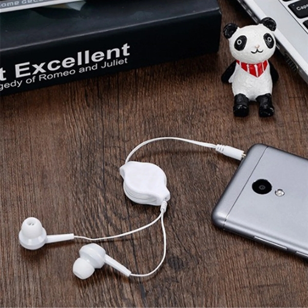 Retractable Phone Earphones - Retractable Phone Earphones - Image 2 of 2