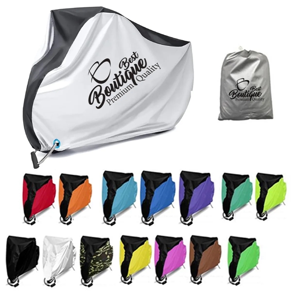Sun UV Dustproof Waterproof Bike Cover With Lock Hole - Sun UV Dustproof Waterproof Bike Cover With Lock Hole - Image 0 of 4