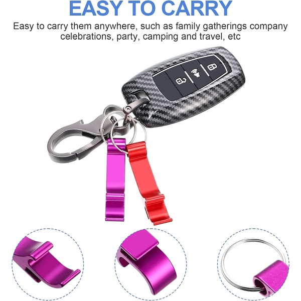 Custom Personalized Colored Souvenir Keychains Bottle Opener - Custom Personalized Colored Souvenir Keychains Bottle Opener - Image 3 of 5